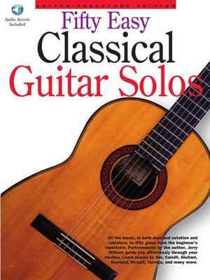 cover image of 50 Easy Classical Guitar Solos